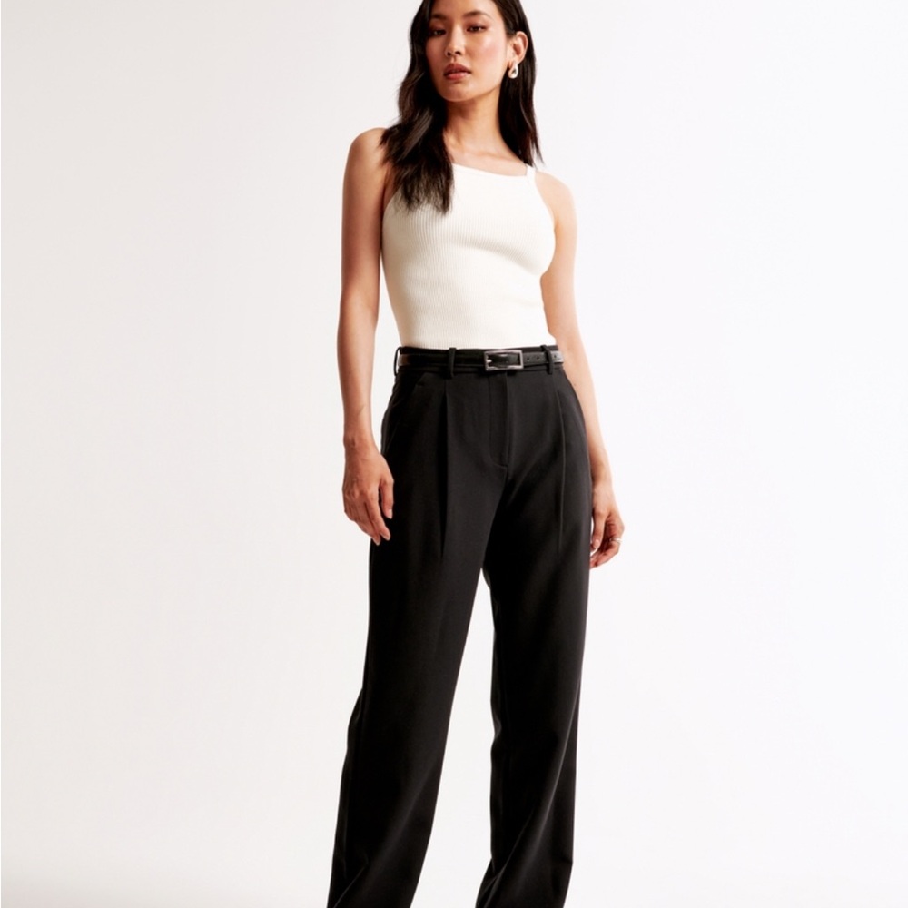 Abercrombie & Fitch Women's Black Tailored Pants